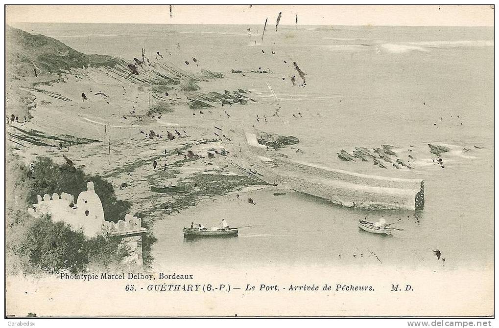 CPA De GUETHARY - Le Port - Arrivée De Pécheurs. - Guethary