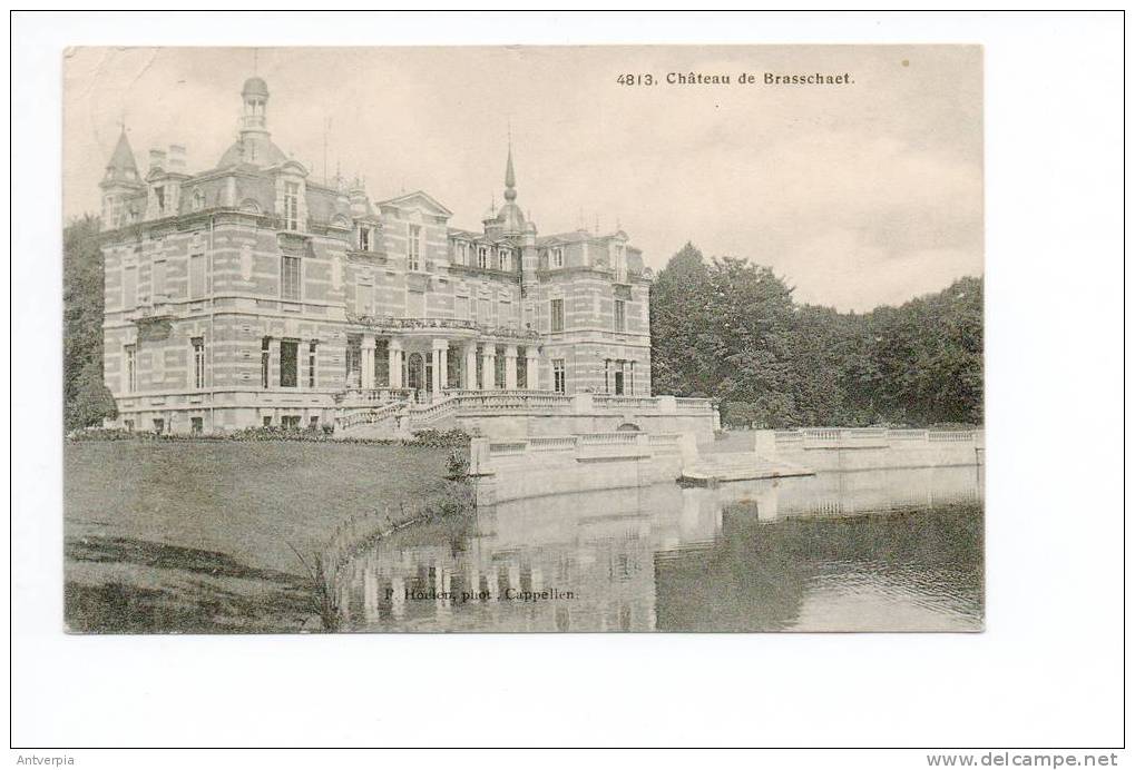 BRASSCHAET - BRASSCHAAT Chateau De Brasschaet N° 4813 Gelopen 1914 - Brasschaat