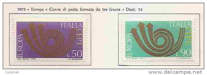 ITALIA - ITALY - 1973 EUROPA-CEPT - Yvert # 1140/1 - MINT (NH) - 1973