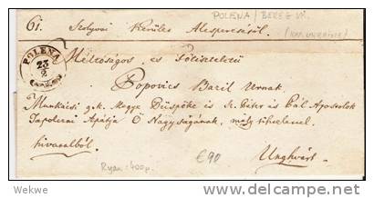 A-V077 - ÖSTERREICH -   Polena (Karp. Ukraina) Zierstempel POLENA - ...-1850 Préphilatélie