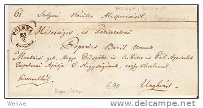 A-V077 - ÖSTERREICH -   Polena (Karp. Ukraina) Zierstempel POLENA - ...-1850 Voorfilatelie