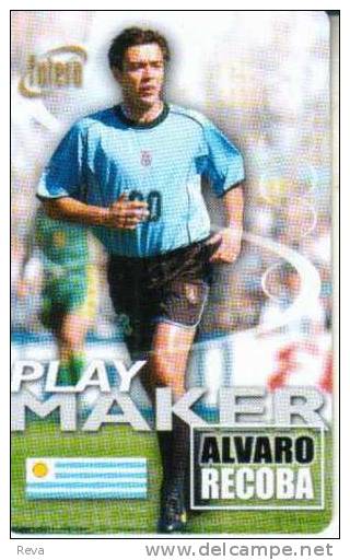 THAILAND  300 BAHT  SOCCER  FOOTBALL  PLAYER  RECOBA URUGUAY  READ DESCRIPTION !! - Thaïland