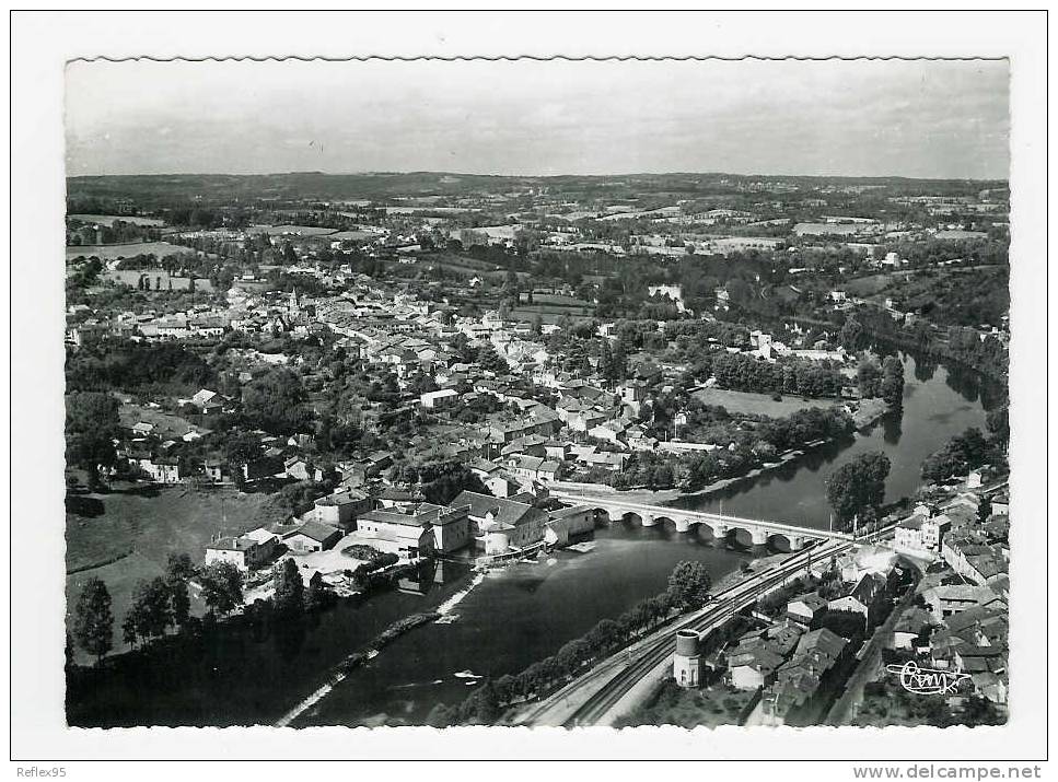 AIXE SUR VIENNE - Vue Générale Aérienne Et La VIenne - Aixe Sur Vienne