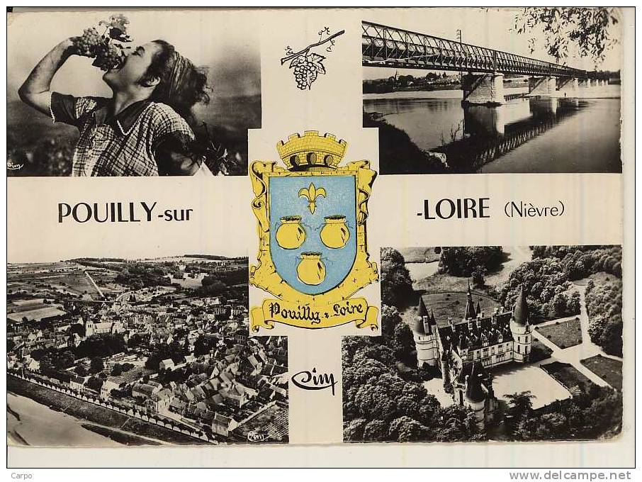 POUILLY-SUR-LOIRE. - Ses Grands Vins Blancs. - Pouilly Sur Loire