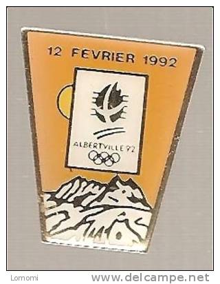 *JEUX OLYMPIQUE D´HIVER / ALBERTVILLE . 12.2.1992 - Jeux Olympiques