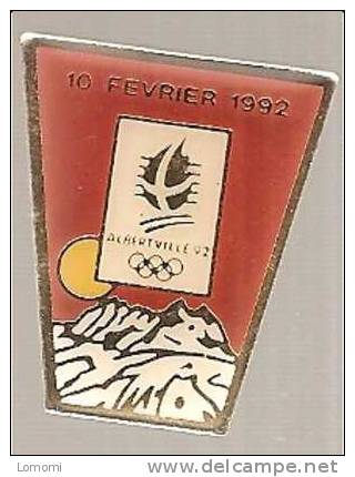 *JEUX OLYMPIQUE D´HIVER / ALBERTVILLE . 10.2.1992 - Jeux Olympiques