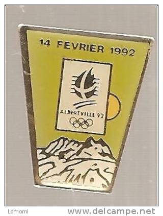 *JEUX OLYMPIQUE D´HIVER / ALBERTVILLE . 14.2.1992 - Jeux Olympiques