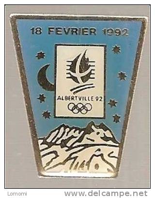 *JEUX OLYMPIQUE D´HIVER / ALBERTVILLE . 18.2.1992  .  RARE  . . - Jeux Olympiques