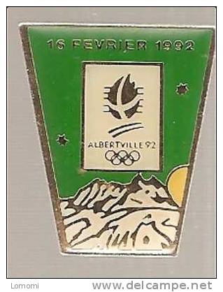 *JEUX OLYMPIQUE D´HIVER / ALBERTVILLE . 16.2.1992 - Jeux Olympiques