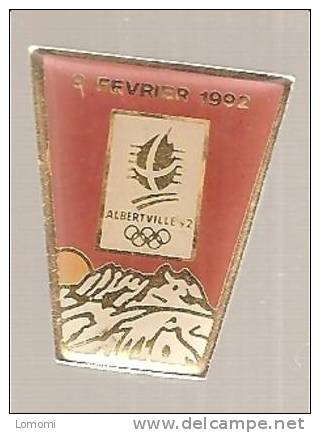 *JEUX OLYMPIQUE D´HIVER / ALBERTVILLE . 9.2.1992 - Olympische Spelen