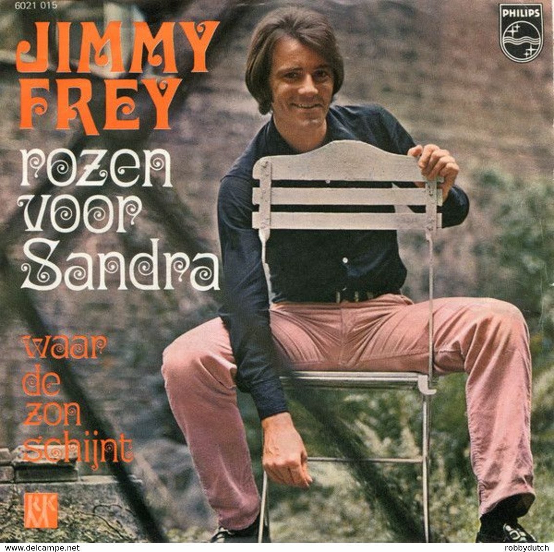 * 7" * JIMMY FREY - ROZEN VOOR SANDRA (België 1971 Ex-!!!) - Andere - Nederlandstalig