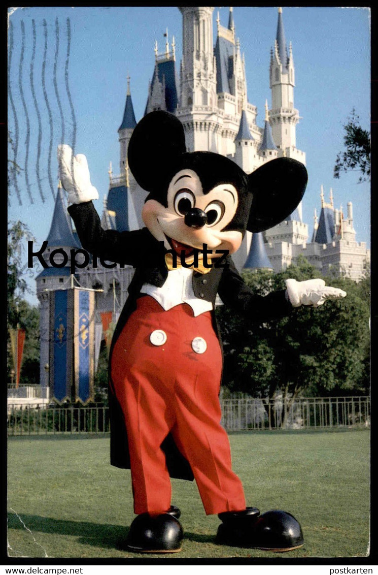 POSTKARTE WALT DISNEY WORLD USA MICKY MAUS MICKEY MOUSE Cinderella Castle Disneyworld Bei Orlando Postcard Ansichtskarte - Disneyworld