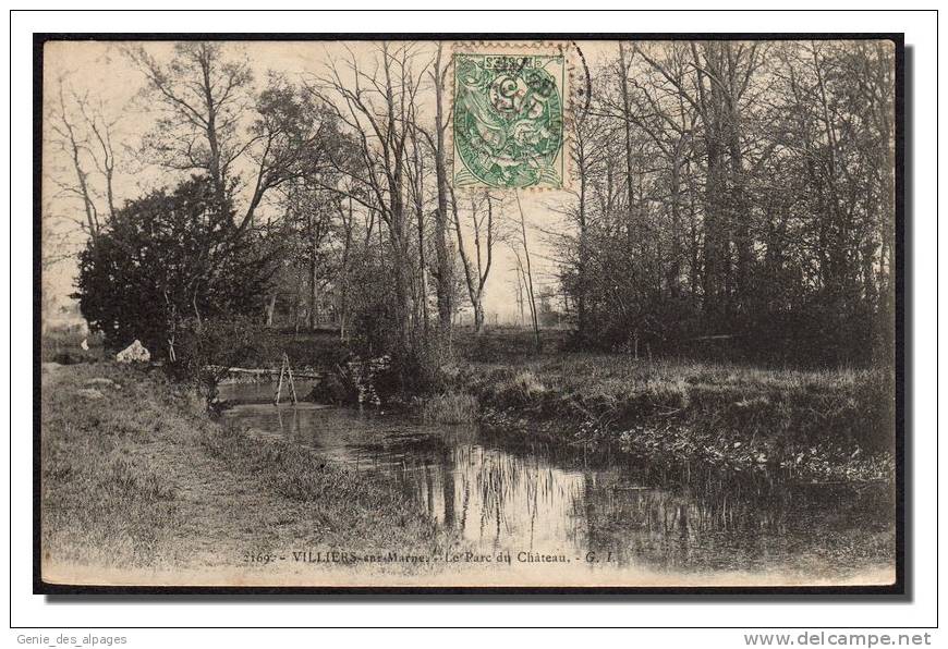 94  VILLIERS Sur MARNE, Le Parc Du Château, Ed G.I. -2169- Voyagé En 1907 - Villiers Sur Marne