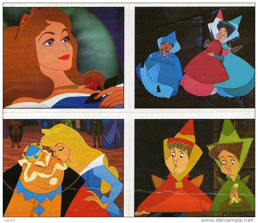 PANINI(4)  Disney - Andere & Zonder Classificatie