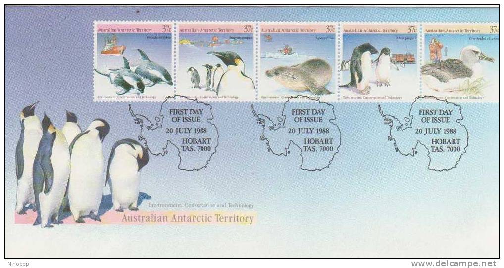 Australian    Antartic 1988 Environment FDC - Other & Unclassified