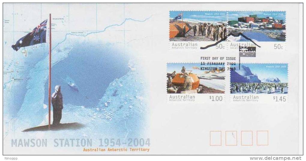 Australian   Antartic  2004 Mawson Station   FDC - Other & Unclassified