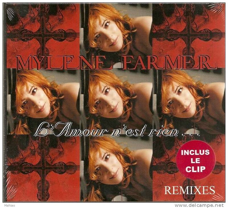 Mylene Farmer " L Amour N´est Rien" Maxi Cd Digipack, Neuf Sous Scellé   Net 19.00 € - Verzameluitgaven