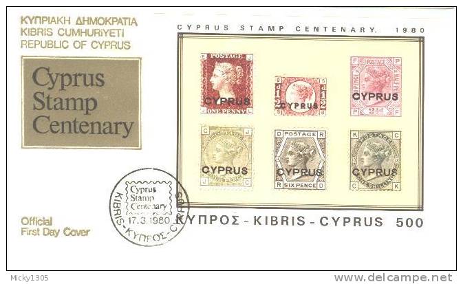 Zypern / Cyprus - Block 11 FDC (#064) - Cartas