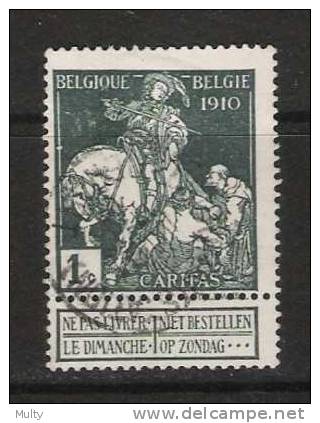 Belgie OCB 88 (0) - 1910-1911 Caritas