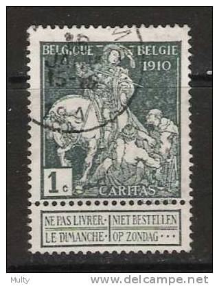 Belgie OCB 88 (0) - 1910-1911 Caritas