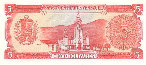 VENEZUELA   5 Bolivares   Daté Du 21-09-1989    Pick 70a    *****BILLET  NEUF***** - Venezuela