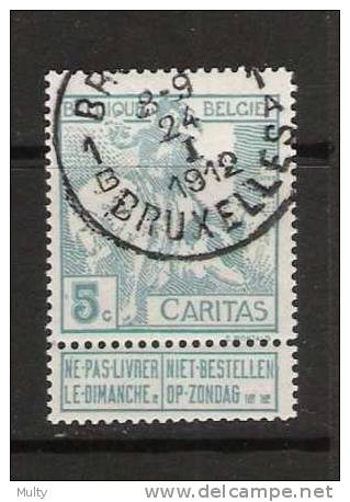 Belgie OCB 86 (0) - 1910-1911 Caritas