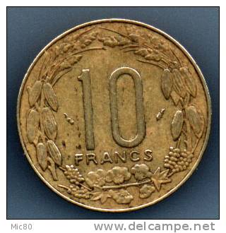 Etats De L´Afrique Centrale 10 Francs 1985 Tb/ttb - Other - Africa