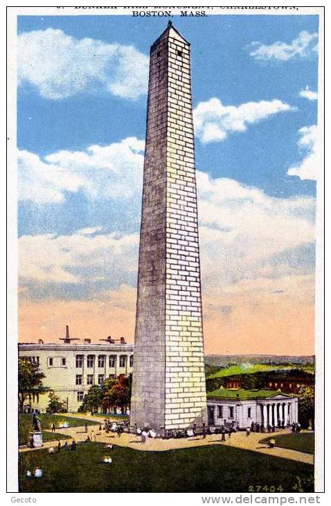 Bunker Hill Monument - Charlestown - Boston