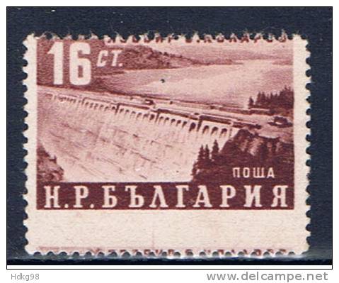 BG+ Bulgarien 1952 Mi 813 815 Staudamm - Used Stamps