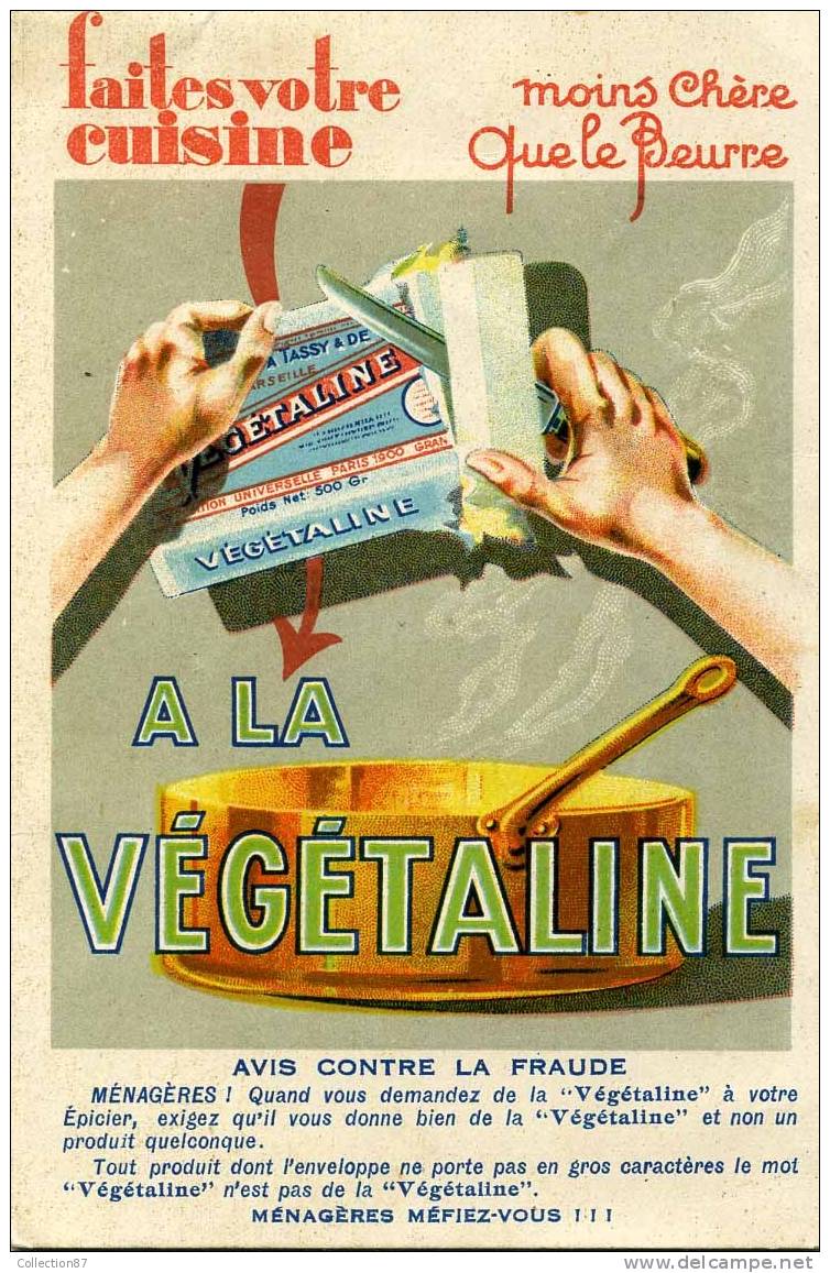 PUBLICITE VEGETALINE Pour La CUISINE - Publicidad