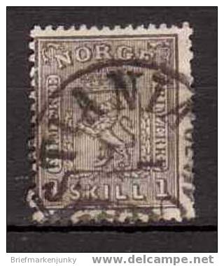 632) Norwegen Mi.Nr. 11 Gestempelt - Used Stamps