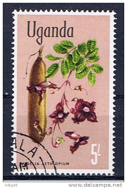 EAU+ Uganda 1969 Mi 117 Blüten - Ouganda (1962-...)
