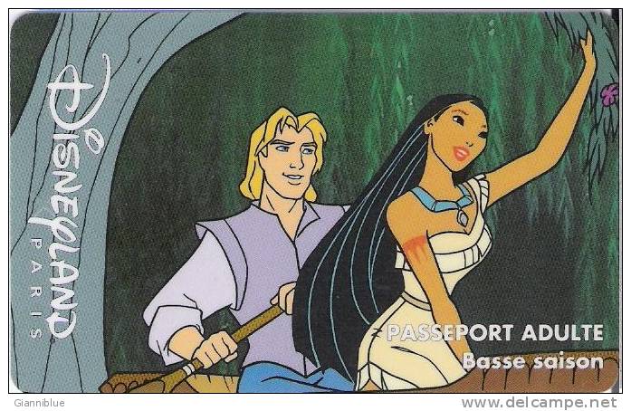 Pocahontas - Disney Passeport - Disney-Pässe
