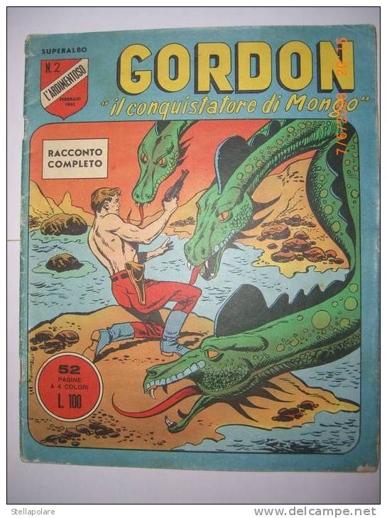 GORDON Ed. CORNO 2 - Il Conquistatore Di Mongo - 1961 - Classici 1930/50