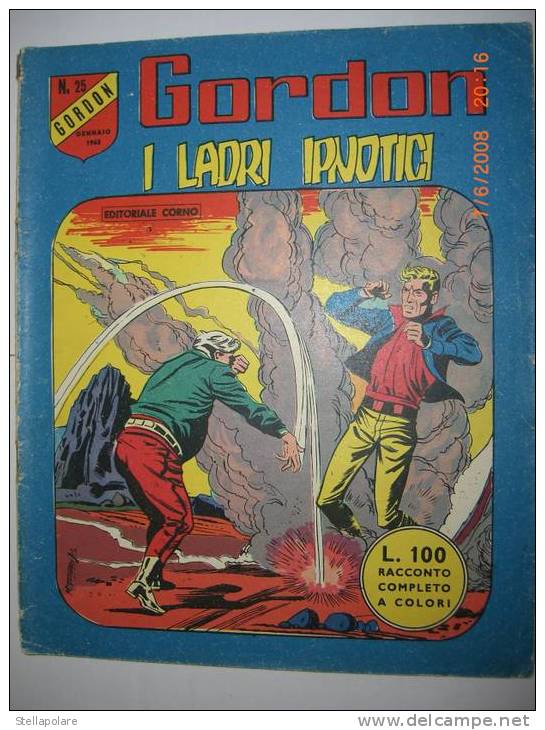 GORDON Ed. CORNO 25 - I Ladri Ipnotici - 1963 - Comics 1930-50