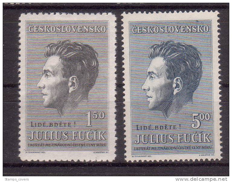 CESKOSLOVENKO MNH** MICHEL 645/46 €3.00 - Nuovi