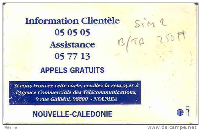 Caledonie Caledonia Telecarte Phonecard Mobilis (avant Mobicarte Et Liberte) GSM Carte Pour Telephone, RRR - New Caledonia