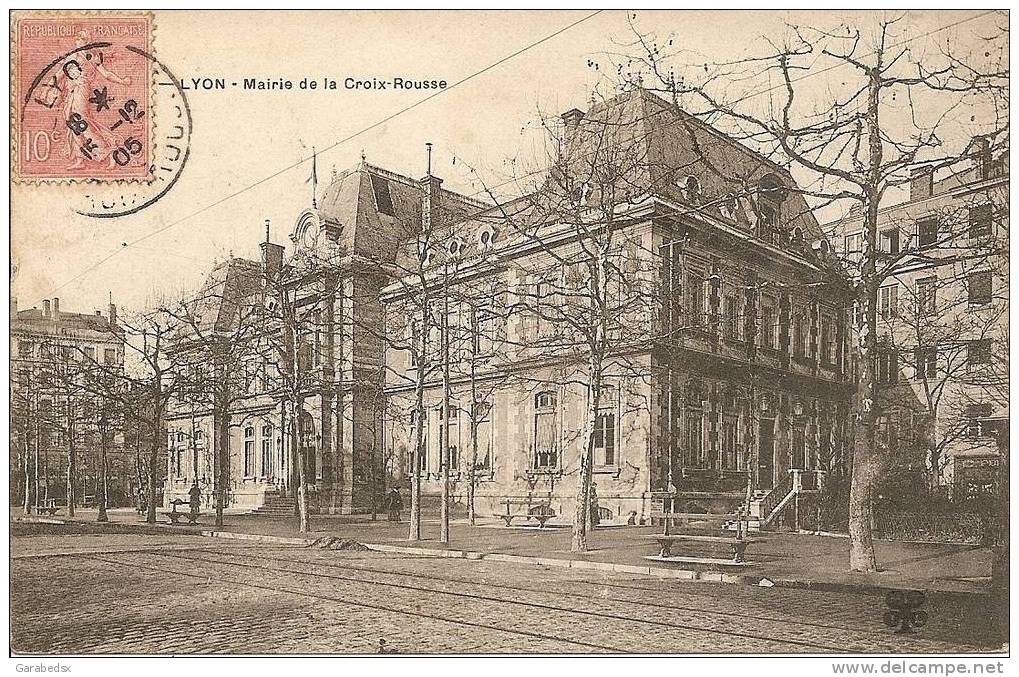 CPA De LYON - Mairie De La Croix-Rousse. - Lyon 4