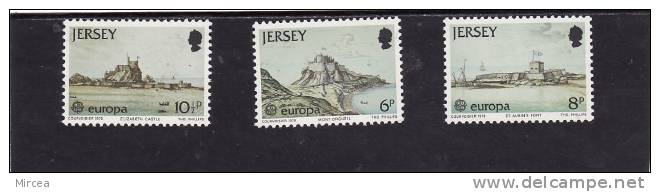 C5023 - Jersey , Yv.no.171/3 Neufs** - 1978