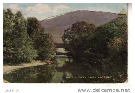 Old Scotland Postcard - Carte Ancienne D´Ecosse - Loch Katrine - Perthshire