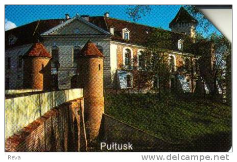 POLAND  25 U  PULTUSK   OLD BUILDING  PALACE  READ DESCRIPTION !! - Poland