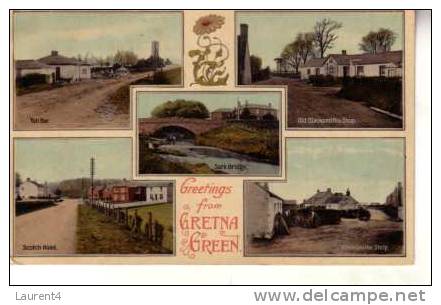 Old Scotland Postcard - Carte Ancienne D´Ecosse - Gretna Green - Dumfriesshire