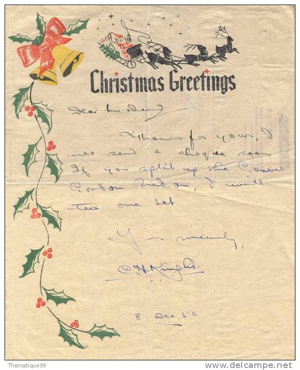 Aérogramme Du Kenya Noël Cloche / Airletter Bell Christmas / Glocken Weihnachten - Noël