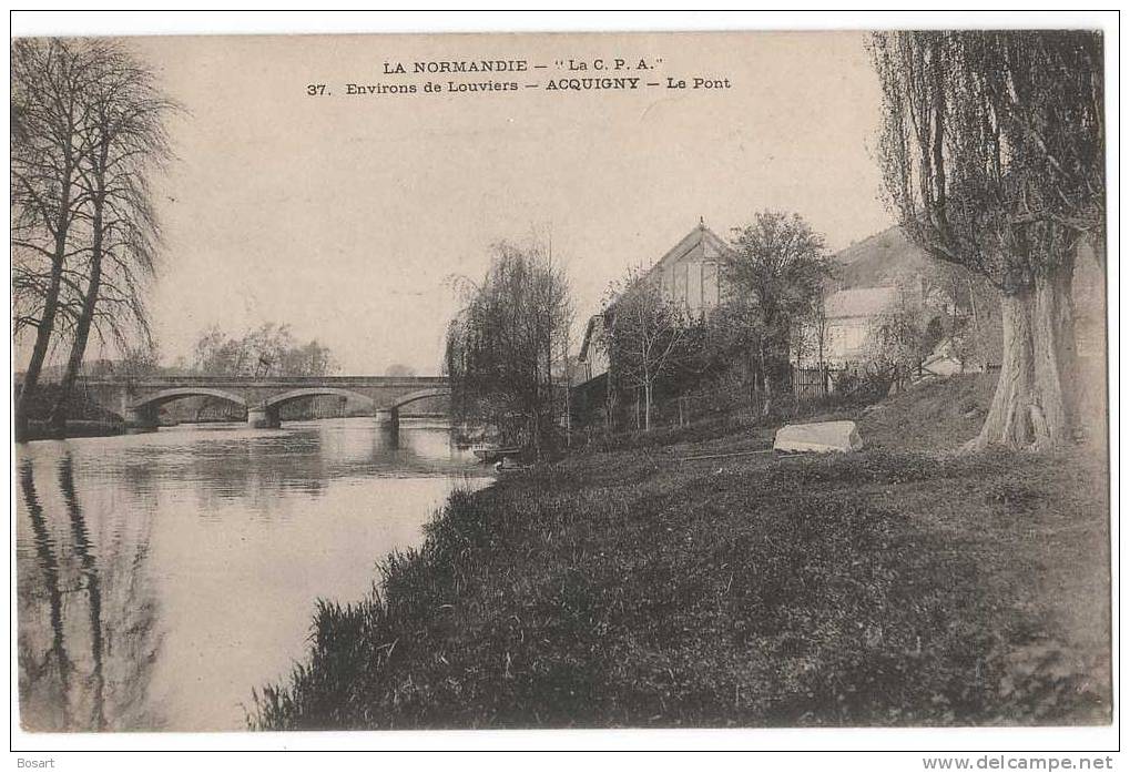 CPA France 27-La Normandie-Acquigny-Le Pont N°37 - Acquigny