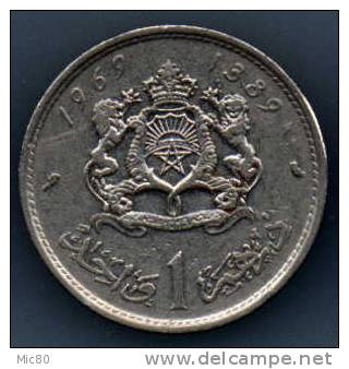 Maroc 1 Dirham 1969 Ttb - Maroc