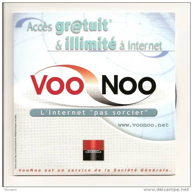 VOO NOO: L´ Internet " Pas Sorcier ", Société Générale (08-1690) - Kit De Conección A Internet