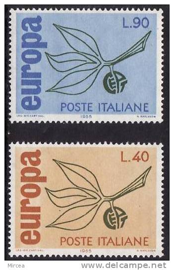 C4370 - Italie 1965 - Yv.no.928/9 Neufs** - 1965