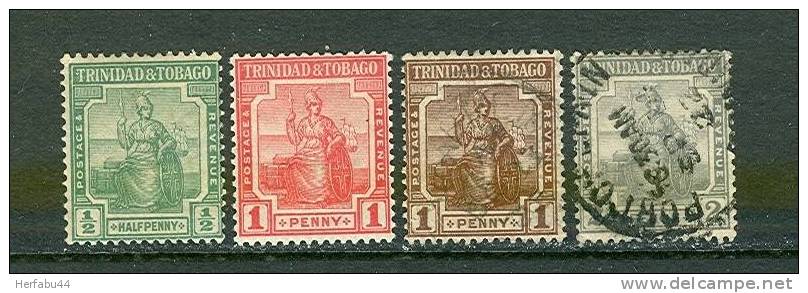 Trinidad & Tobago Stamps SC#  12,13,14,15     SCV-2019   $ 7.65 - Trinidad En Tobago (1962-...)