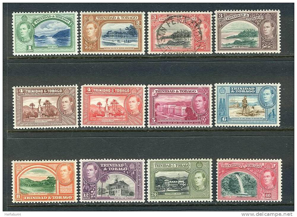 Trinidad & Tobago      Stamps       SC#      50-59 SC-2019 Value   $ 42.50 - Trinidad & Tobago (1962-...)