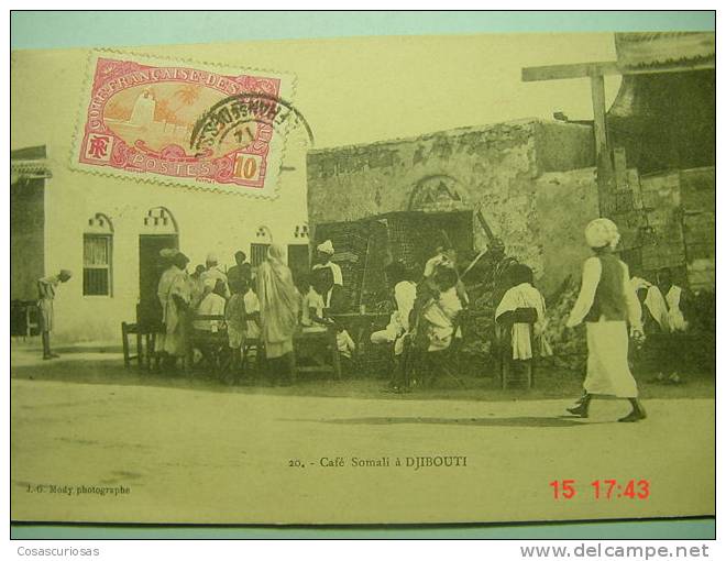 9146 SOMALIA  SOMALIE  DJIBOUTI CAFE AÑOS / YEARS / ANNI 1910 - Somalia